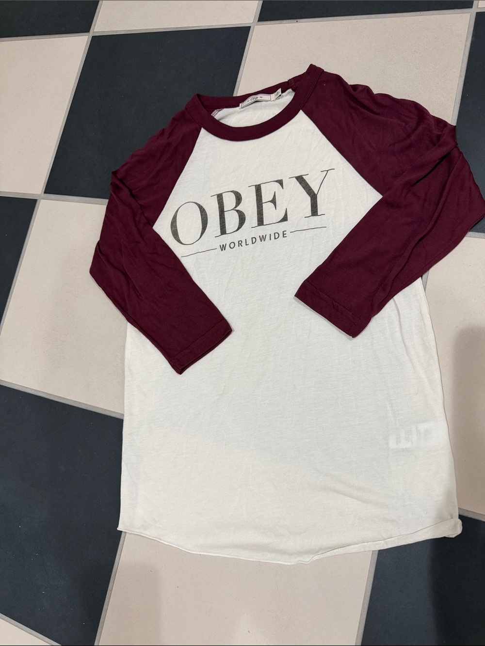 Obey Women’s  Long Sleeve Tee